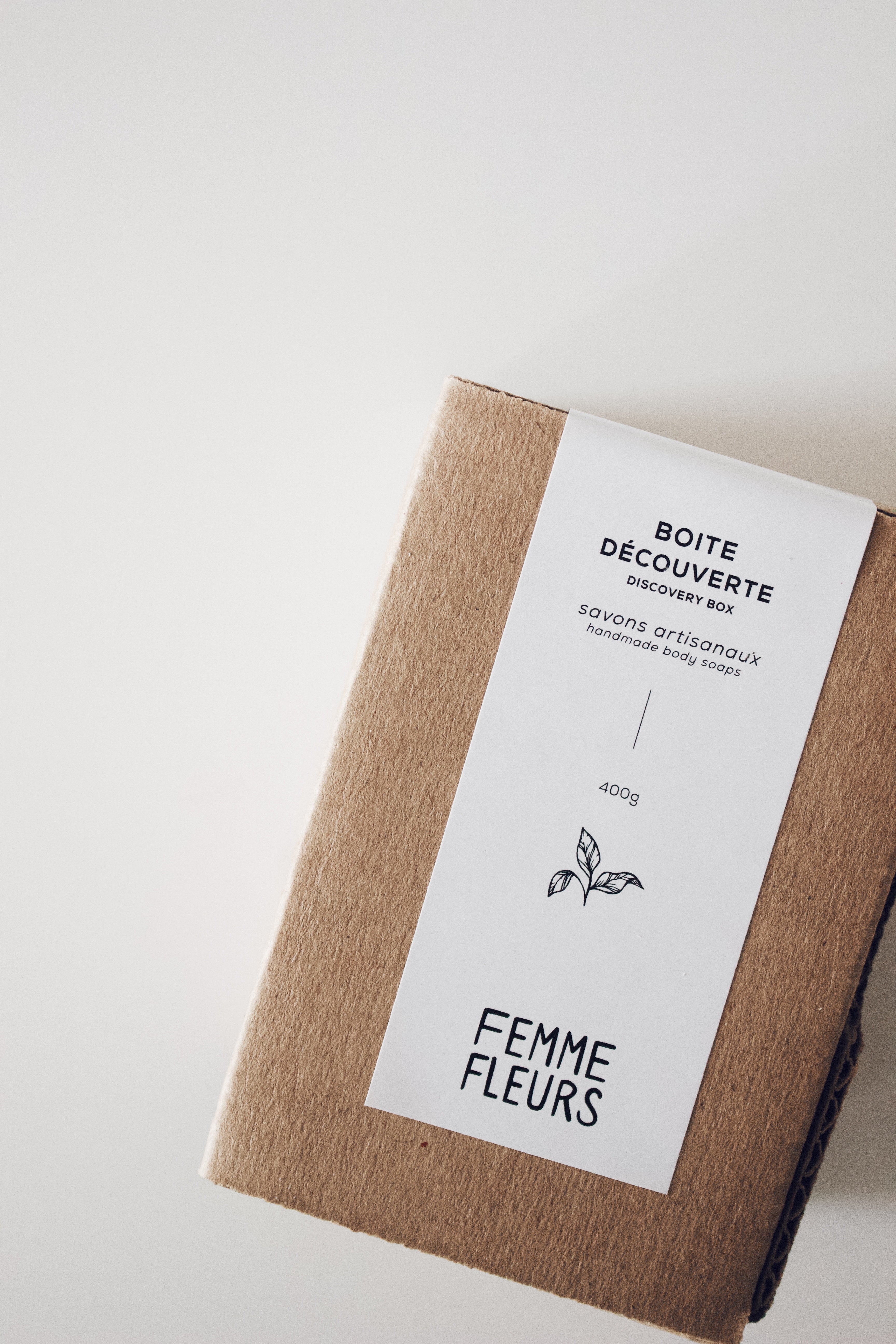 Boite de savons zéro déchet